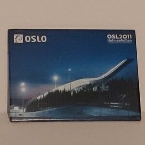 FIS Nordic World Ski Championships 2011 Fridge Magnet Holmenkollen National Are